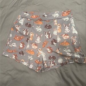 BlackMilk Bunny print shorts